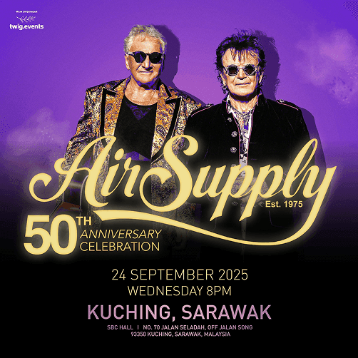 Air Supply Live in Kuching