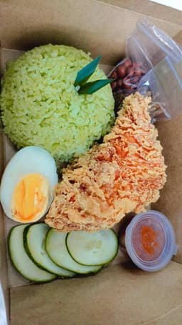Nasi Lemak Pandan 