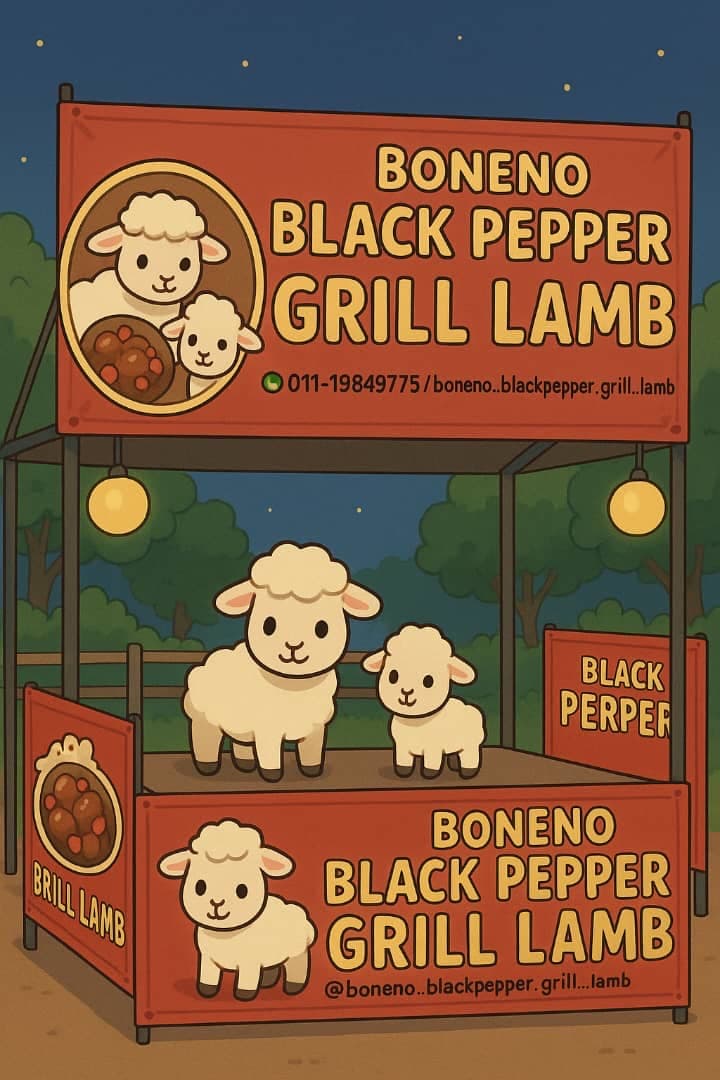Boneno Blackpaper Lamb